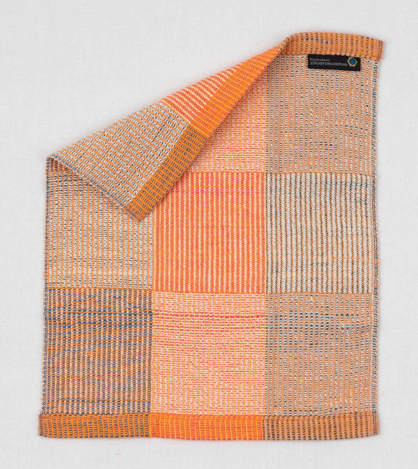 Handgewobener Bouclé-Abwaschlappen