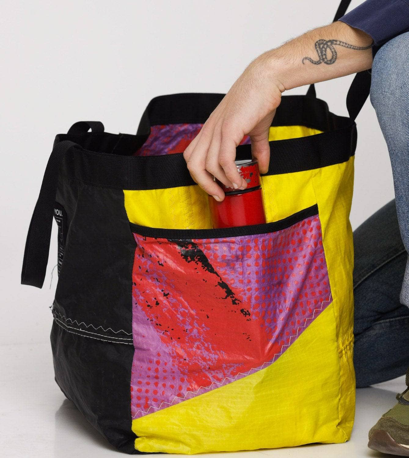 Grande Tote Bag (Tragtasche) aus Kite-Segel