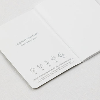 A6 Mini-Notizbuch aus Steinpapier 