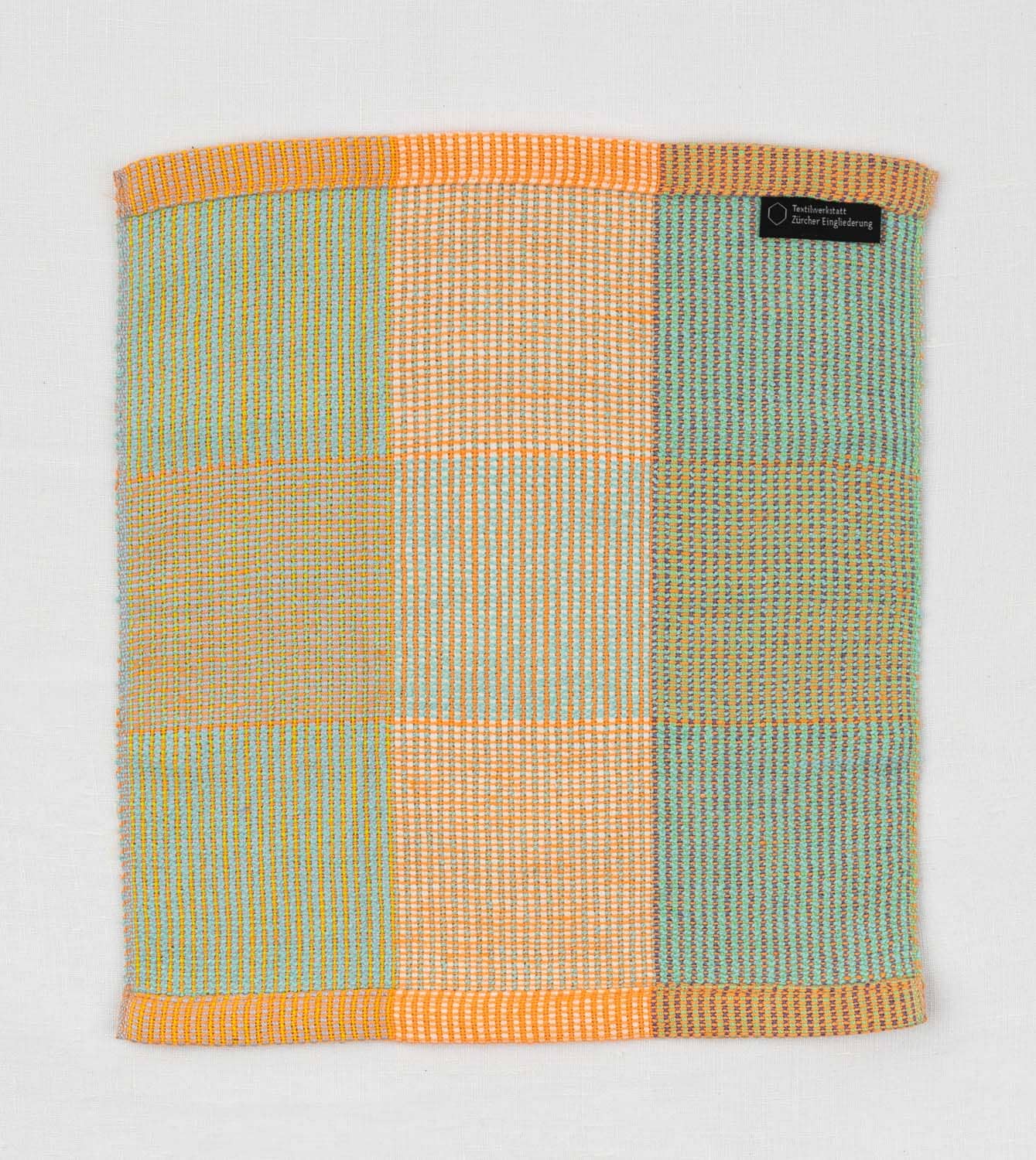 Handgewobener Bouclé-Abwaschlappen