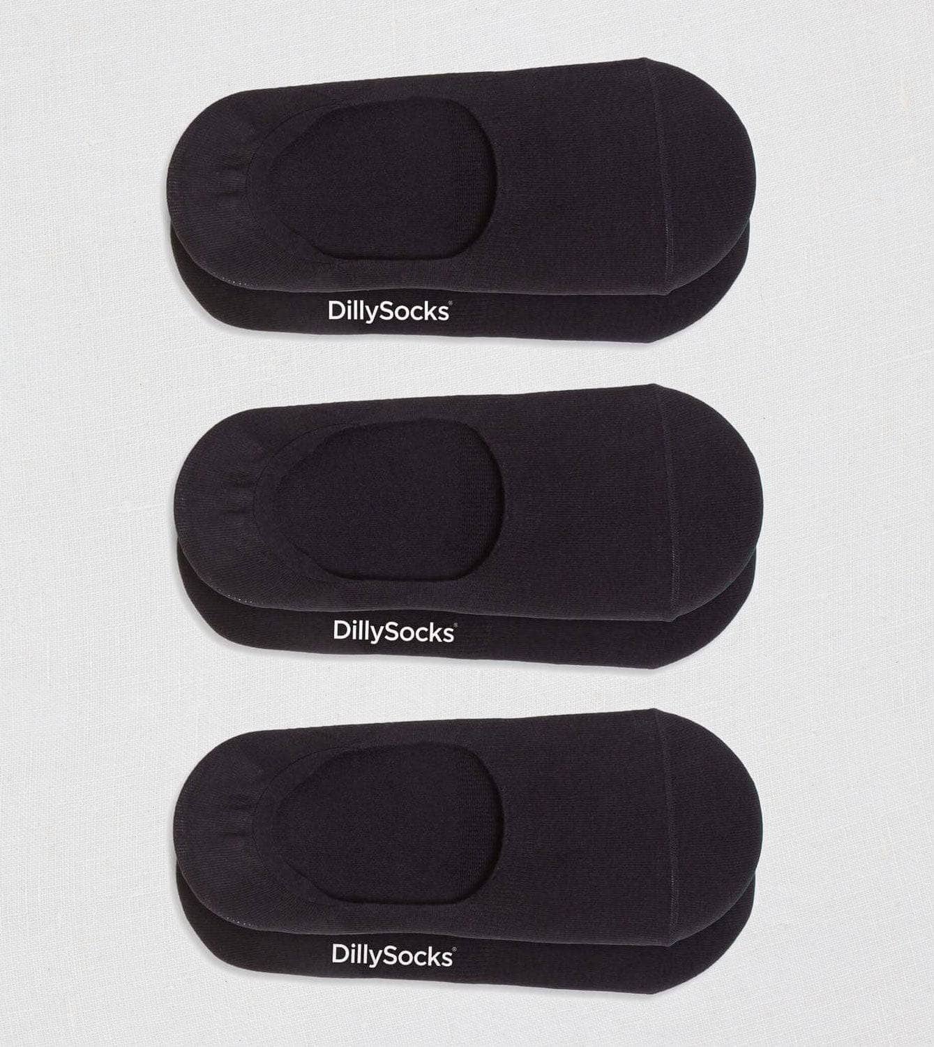 3er-Pack Kurze Socken aus Bio-Baumwolle - Night Black