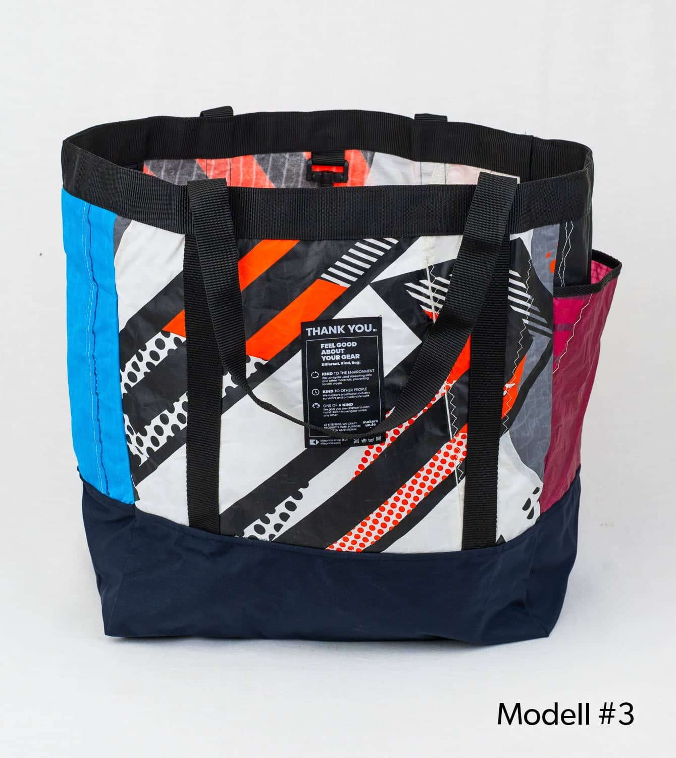 Grande Tote Bag (Tragtasche) aus Kite-Segel