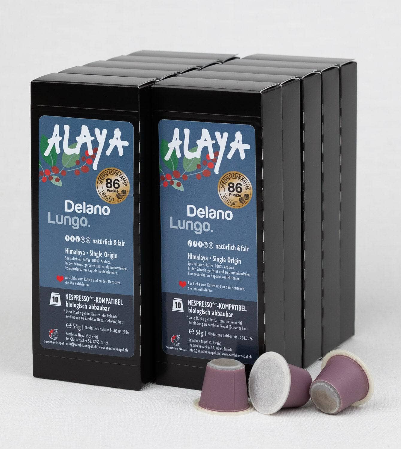 ALAYA Kompostierbare Kaffeekapseln