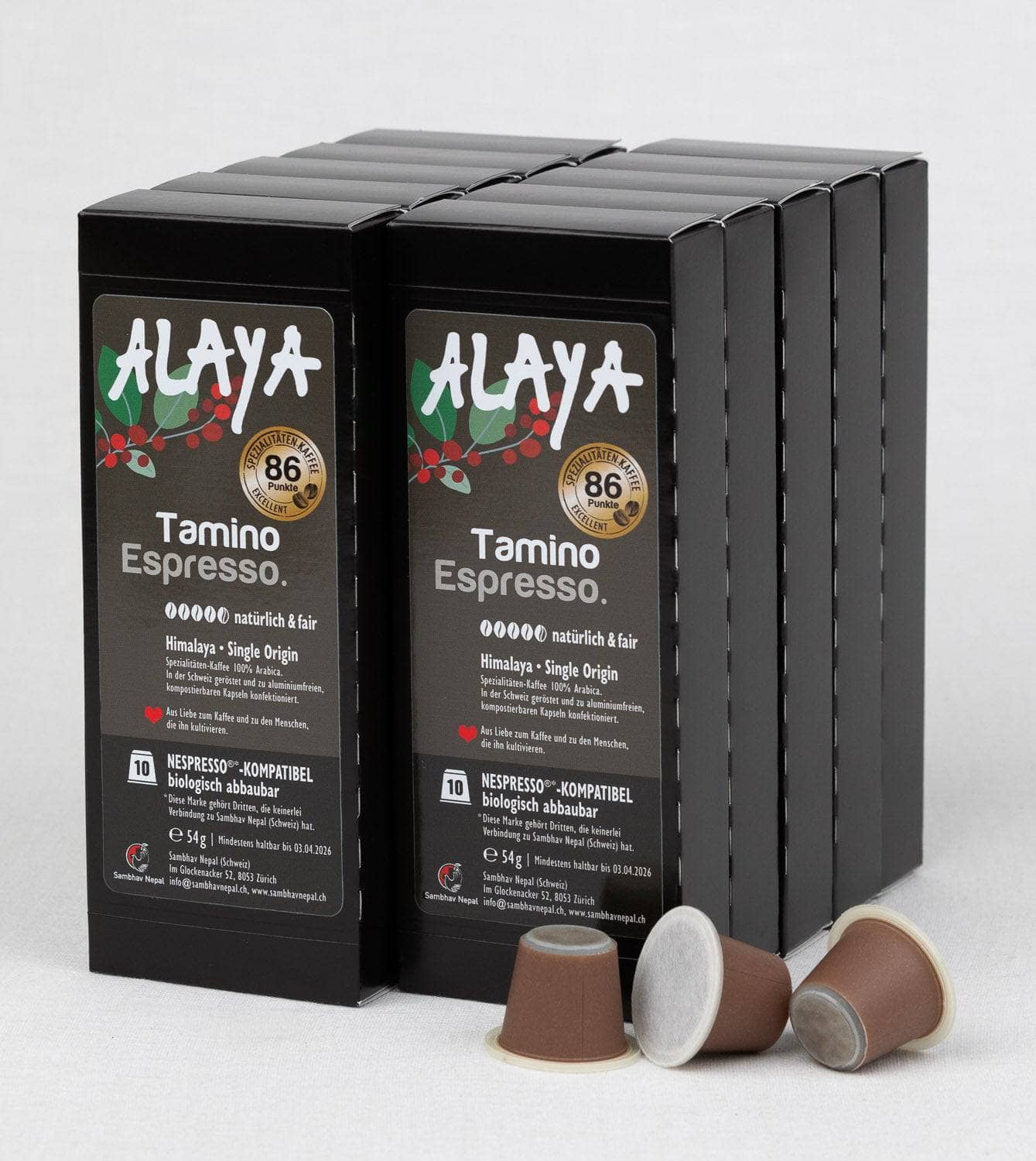ALAYA Kompostierbare Kaffeekapseln