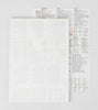 Notizblock aus Papierresten A4 leer (100 Blatt)