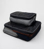 Packwürfel-Set aus Kite-Material Schwarz