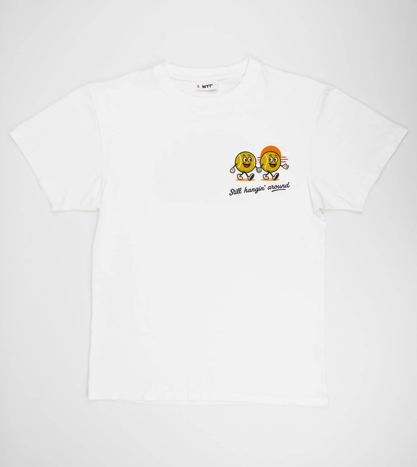 T-Shirt Tennisball Recycling: "Still hanging around"