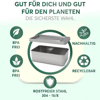 Umami Lunchbox Edelstahl 1350ml 