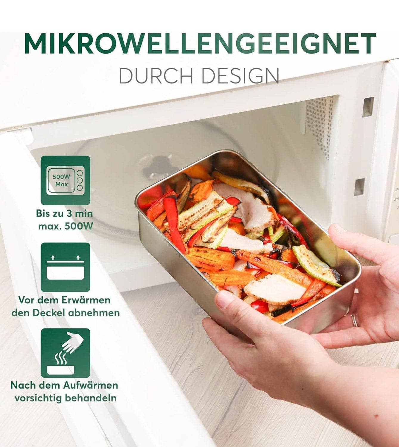 Umami Lunchbox Edelstahl 1350ml