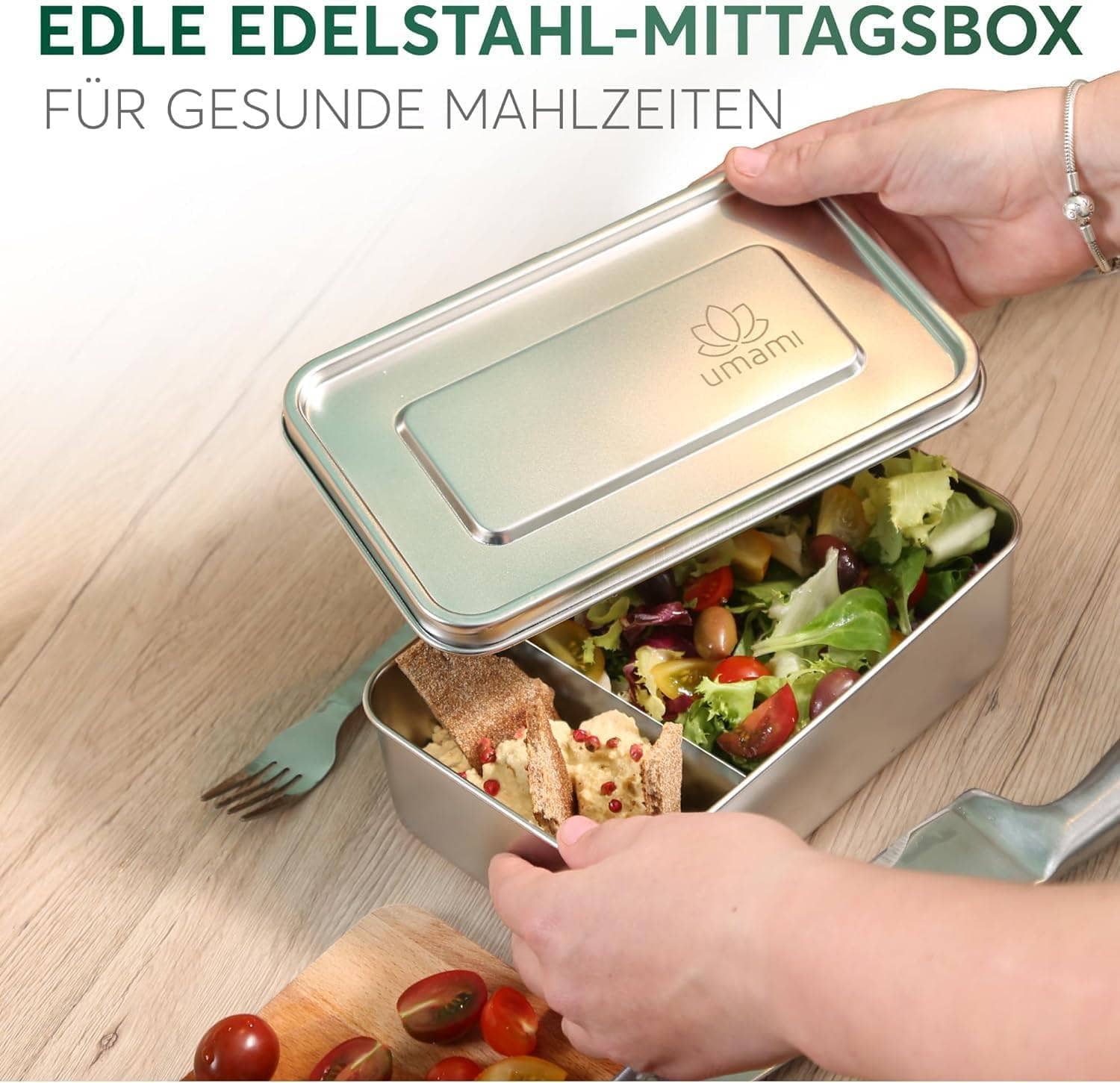 Umami Lunchbox Edelstahl 1350ml