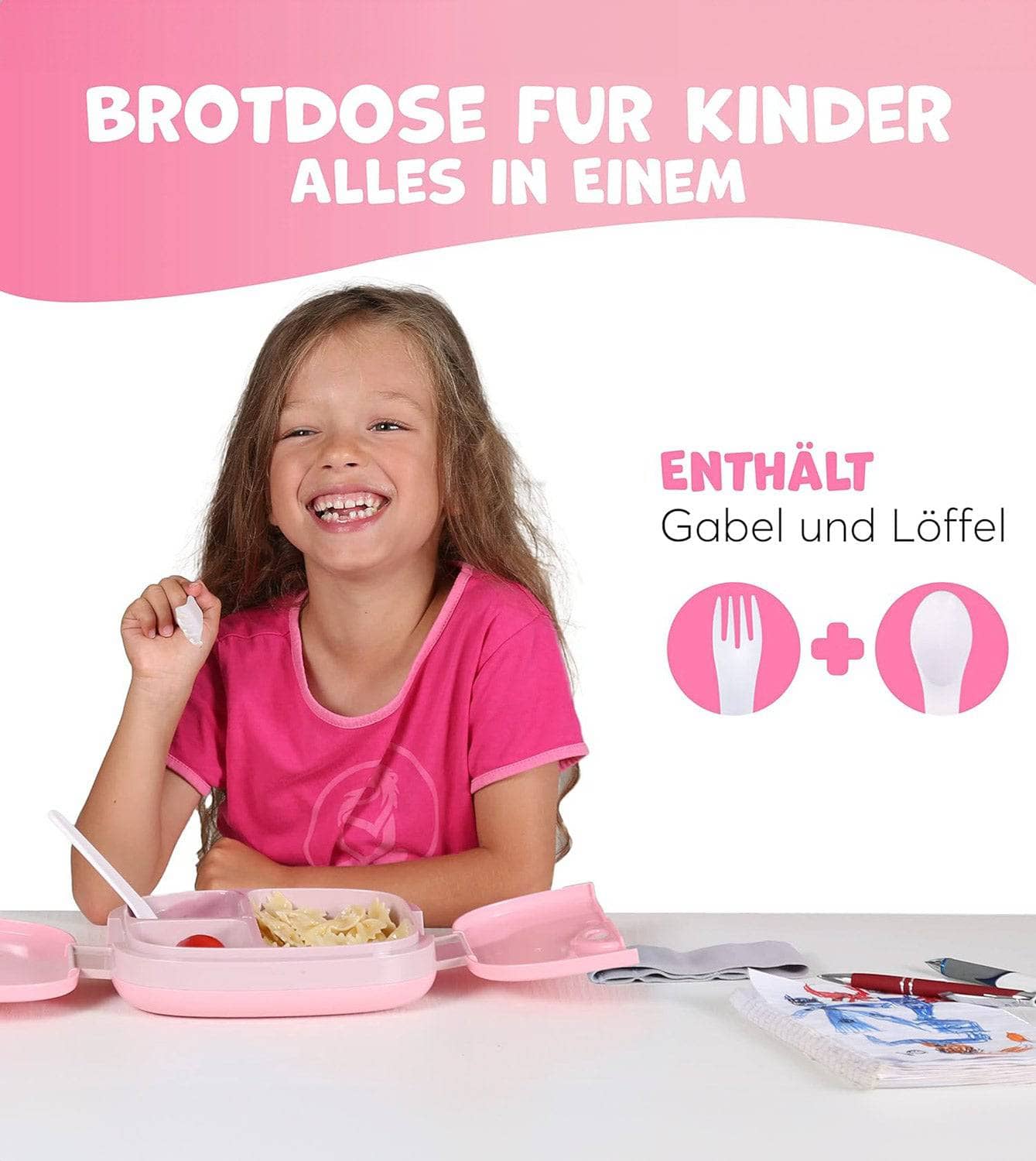 Umami Kinder-Lunchbox mit Besteck