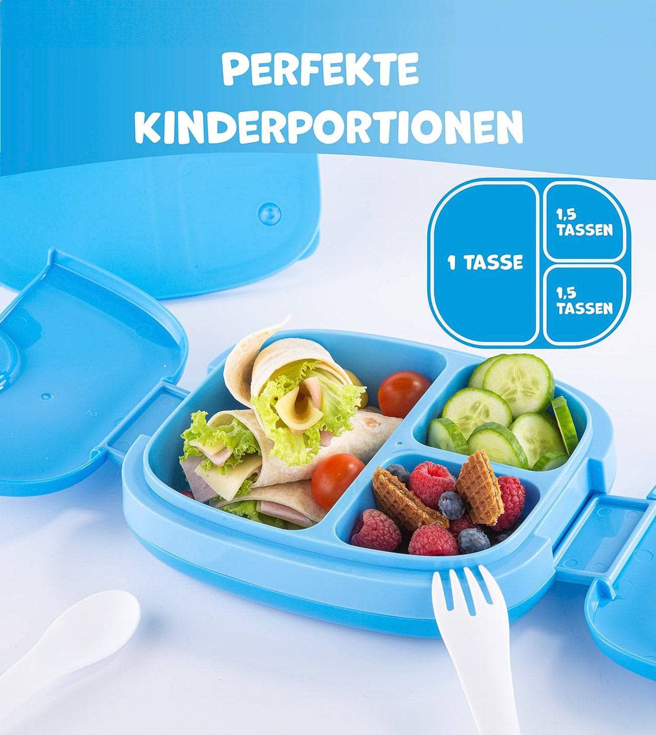 Umami Kinder-Lunchbox mit Besteck