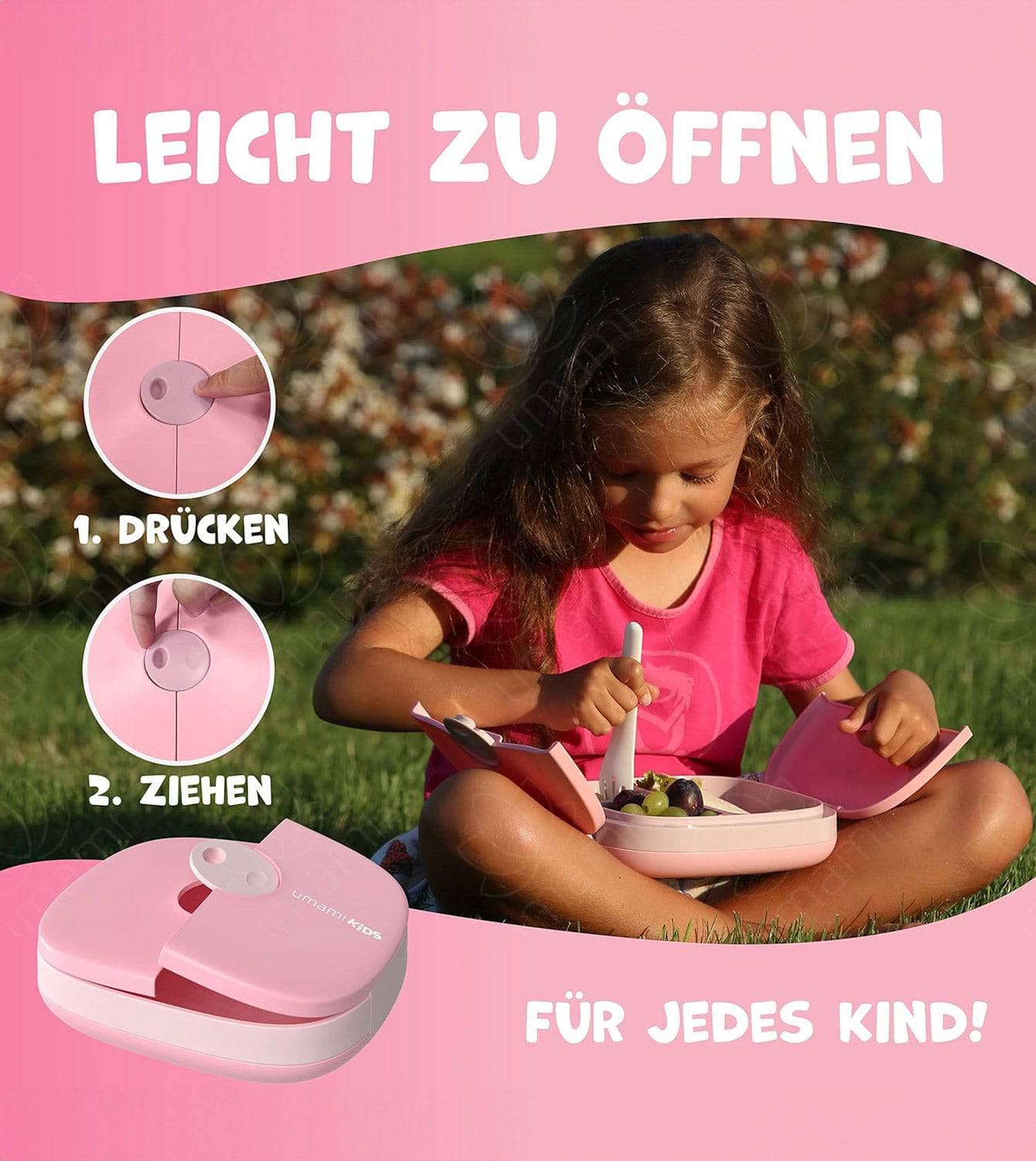 Umami Kinder-Lunchbox mit Besteck