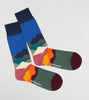 Socken aus Bio-Baumwolle - Alpine Glow Apline Glow / 36-40