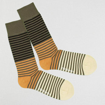 Socken aus Bio-Baumwolle - Foresty Stripes 