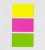 Flicken statt Wegwerfen - FORMcard Grün/Pink/Neongelb