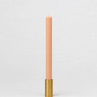 Recycling-Kerzen - 24cm / Beige