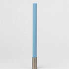 Recycling-Kerzen - 24cm / Hellblau
