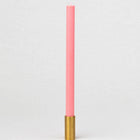 Recycling-Kerzen - 24cm / Rosa