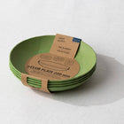 Outdoor Geschirr -  Teller - 4er-Set Grün