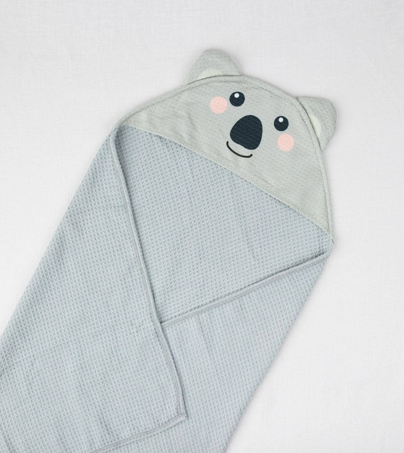 Baby-Badetuch aus recyceltem Plastik