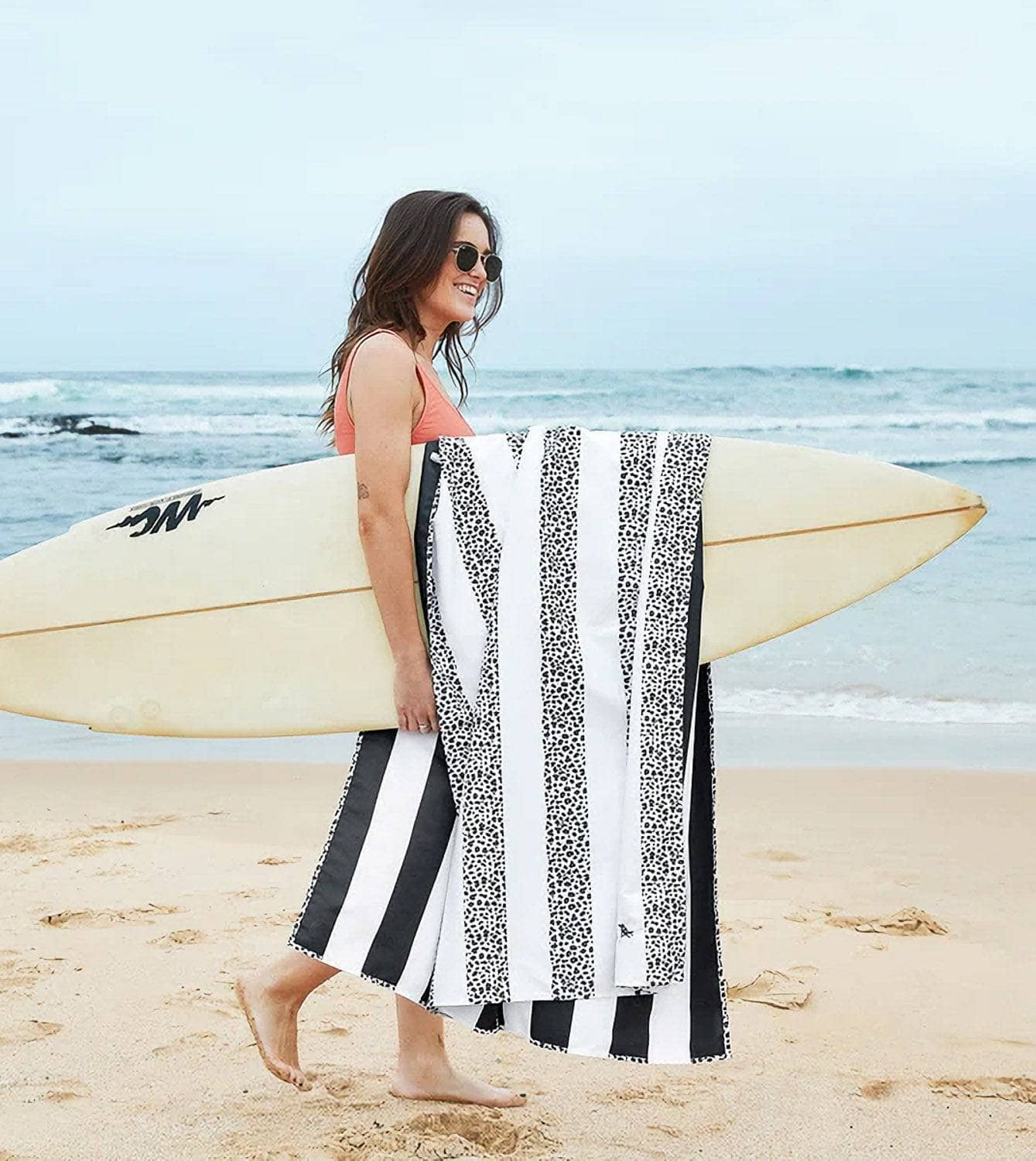 Strandtuch aus recyceltem Plastik XL