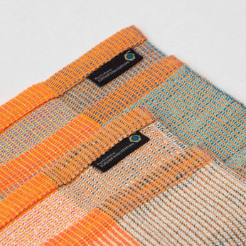 Handgewobener Bouclé-Abwaschlappen 