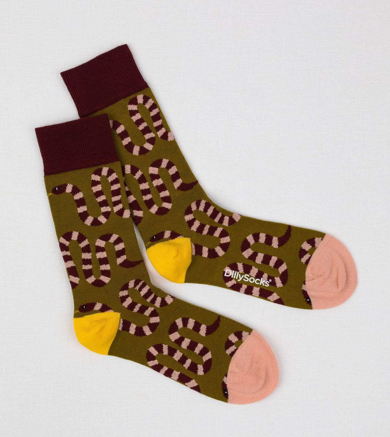 Socken aus Bio-Baumwolle - Serpent