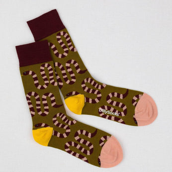 Socken aus Bio-Baumwolle - Serpent 