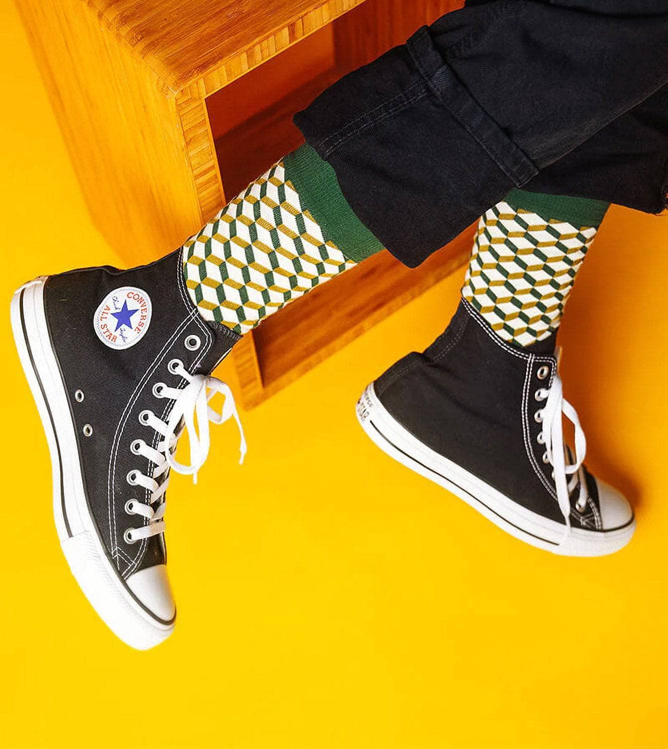 Socken aus Bio-Baumwolle - Surface Dice