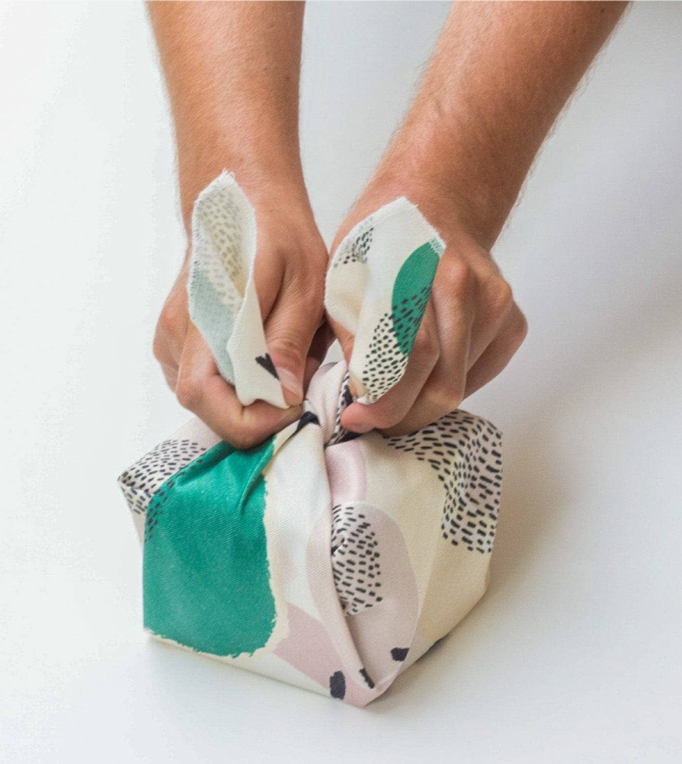 Stoff-Geschenkverpackung "Furoshiki"