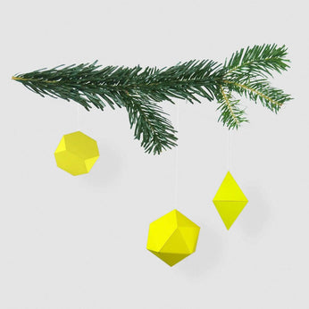 Baumschmuck zum selber Falten 