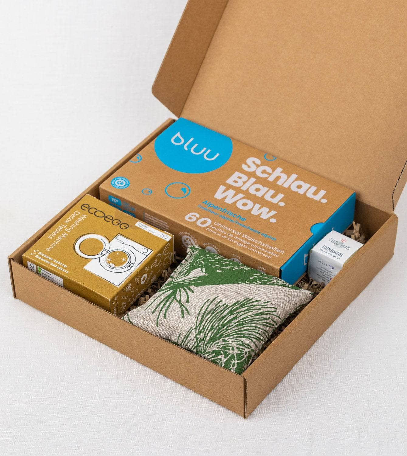 Geschenkbox "Grüne Wäsche"