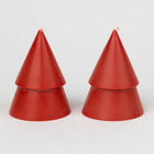 Weihnachtskerzen mittel - Rot