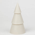 Weihnachtskerzen gross - Grau