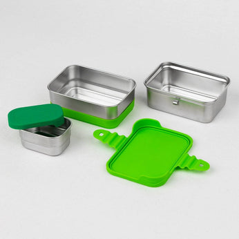 Auslaufsichere Lunchbox mit Silikondeckel 
