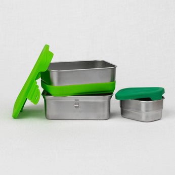 Auslaufsichere Lunchbox mit Silikondeckel 