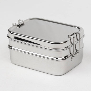 3-in-1 Lunchbox aus Edelstahl 