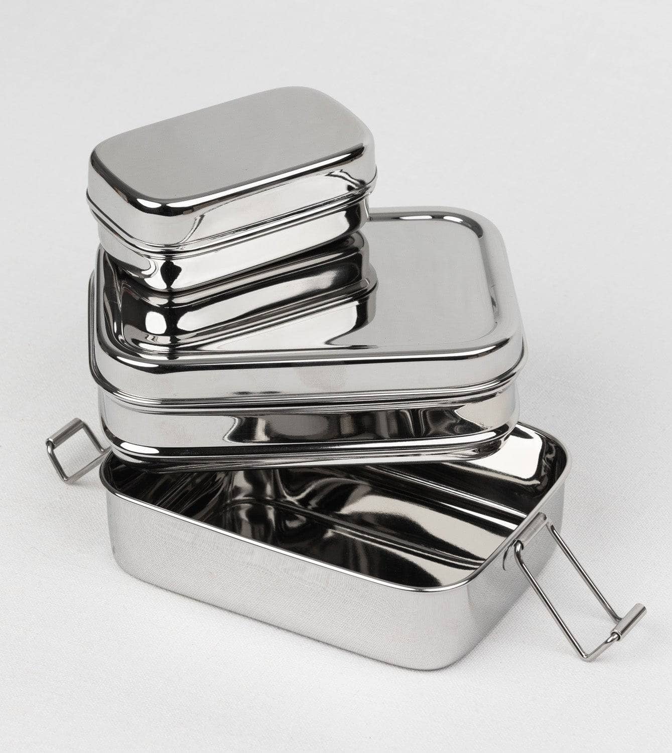 3-in-1 Lunchbox aus Edelstahl