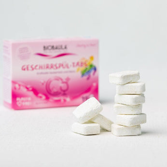 «Mit Ecken und Kanten» Plastikfreie Geschirrspültabs (-25%) 