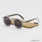 Sonnenbrille aus recyceltem Plastik - grau - Modell #22