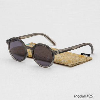 Sonnenbrille aus recyceltem Plastik - grau 