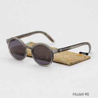 Sonnenbrille aus recyceltem Plastik - grau 