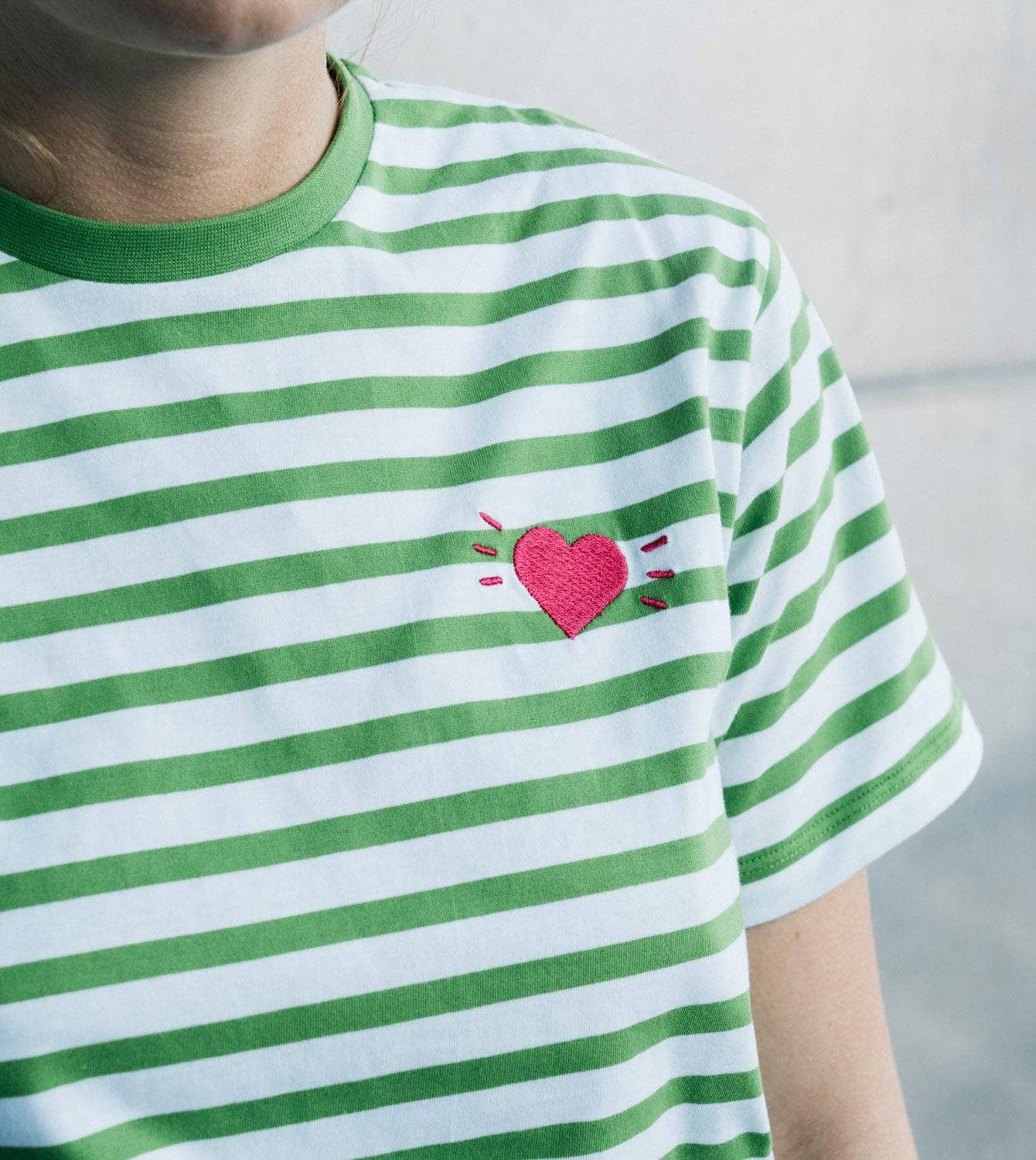 T-Shirt "Hearts & Stripes"