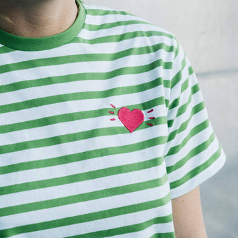 T-Shirt "Hearts & Stripes" 