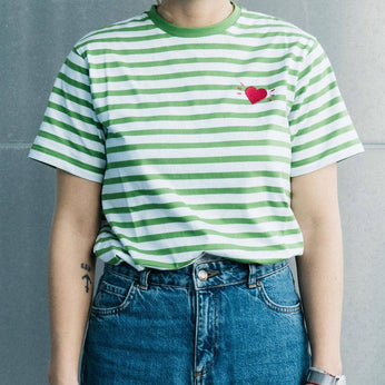 T-Shirt "Hearts & Stripes" 