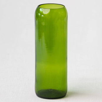 Vase aus Weinflaschen-Upcycling 