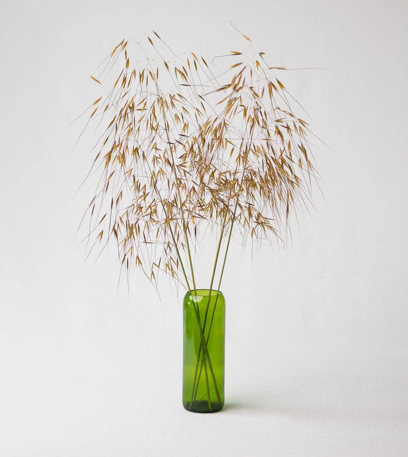 Vase aus Weinflaschen-Upcycling