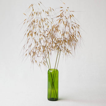 Vase aus Weinflaschen-Upcycling 