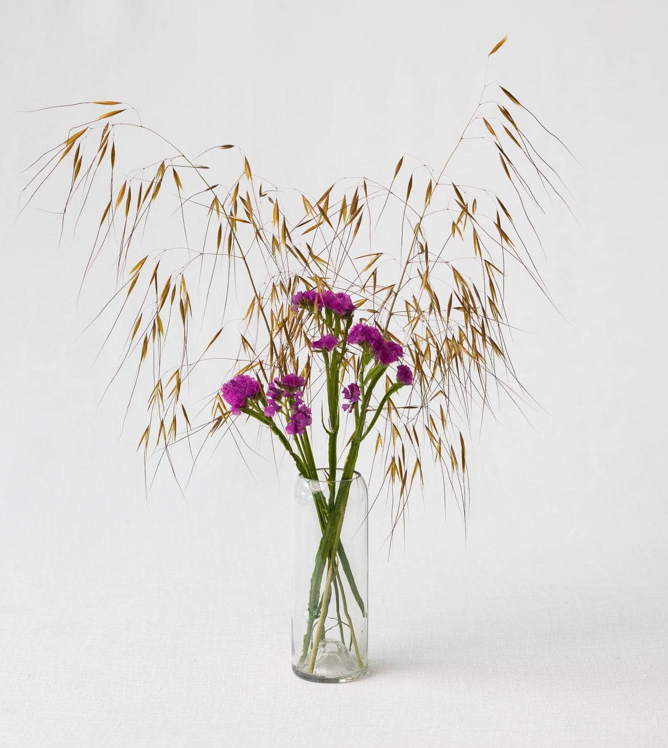 Vase aus Weinflaschen-Upcycling